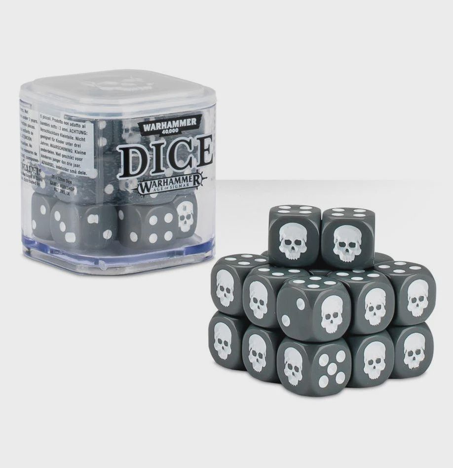 Warhammer Dice Cube - Grey