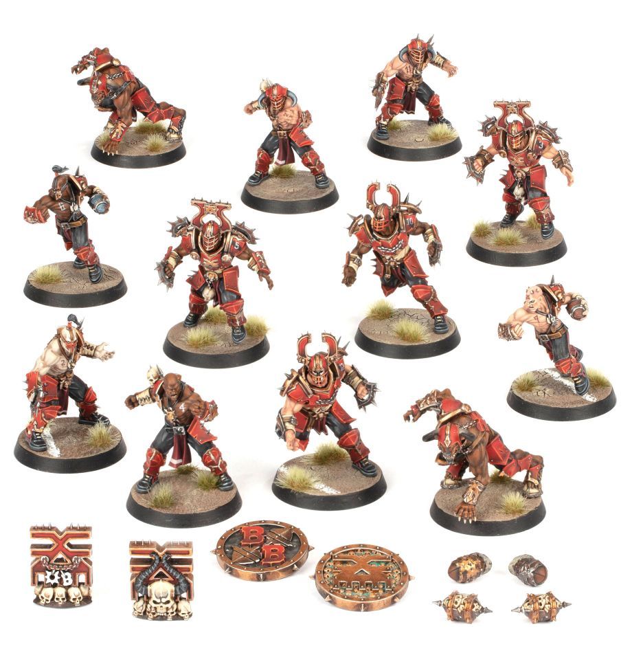 Khorne Blood Bowl Team - Skull-Tribe Slaughterers
