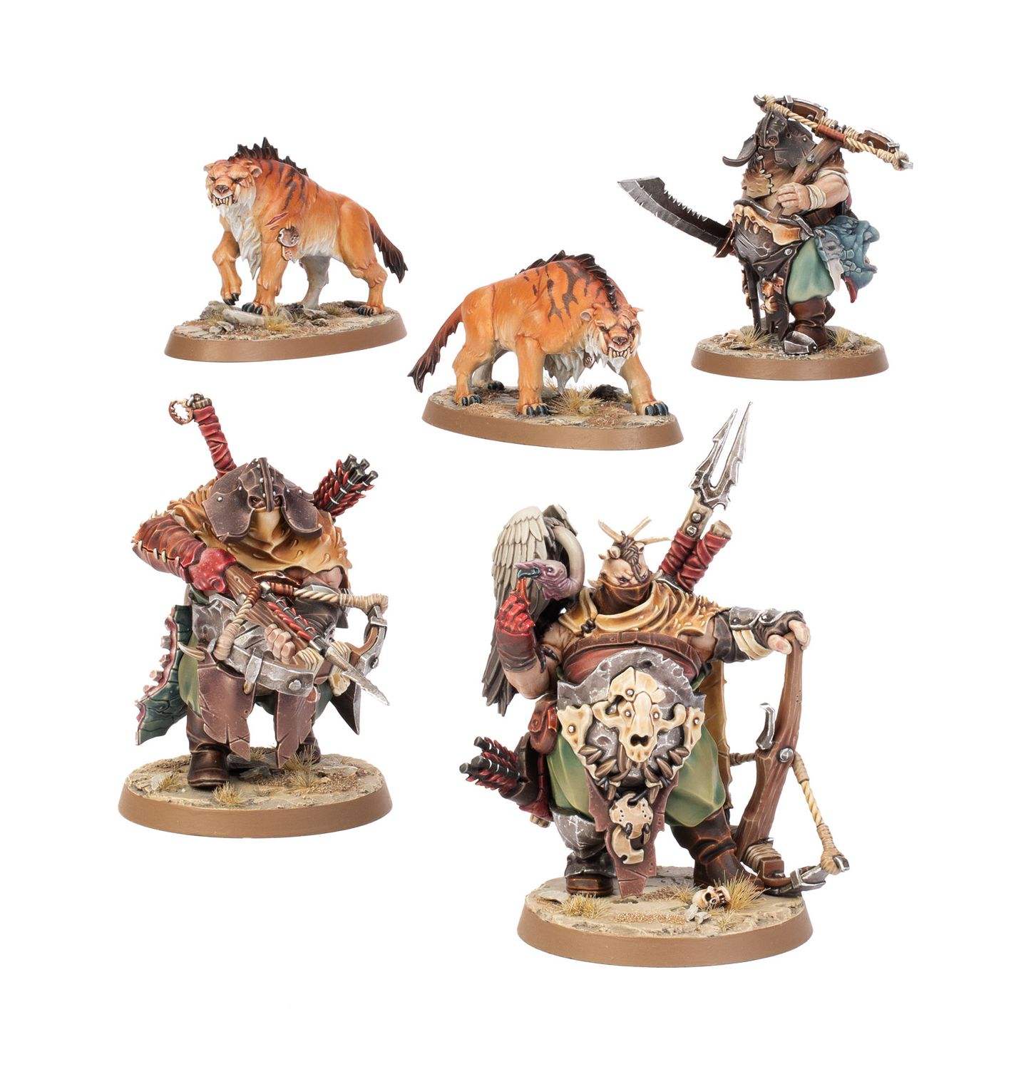 Ogor Mawtribes Hunters with Sabrefangs