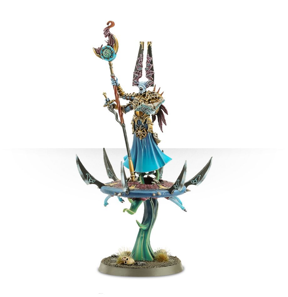Gaunt Summoner On Disc Of Tzeentch