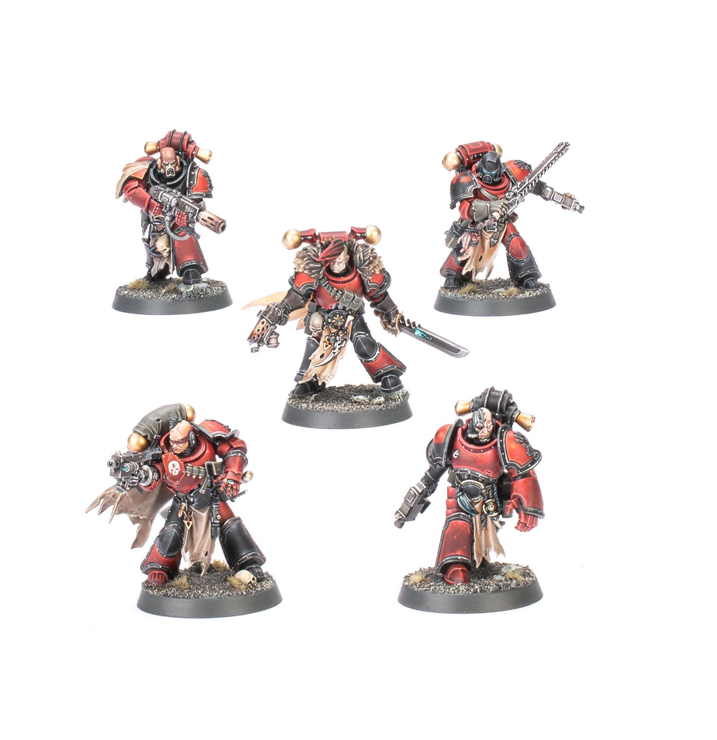 Chaos Space Marines:Red Corsairs Raiders