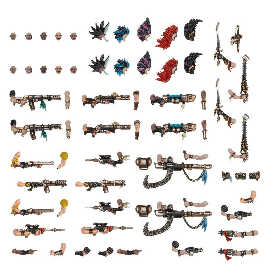 Escher Weapons &amp; Upgrades