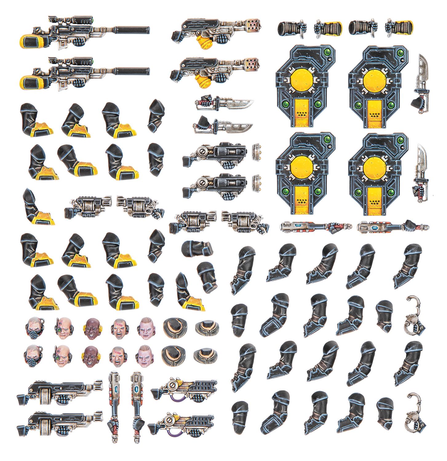 Palanite Enforcer Weapons &amp; Upgrades