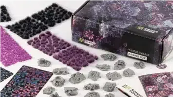 GamersGrass - Purple Swarm Basing Box