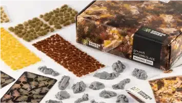 GamersGrass - Golden Autumn Glade Basing Box