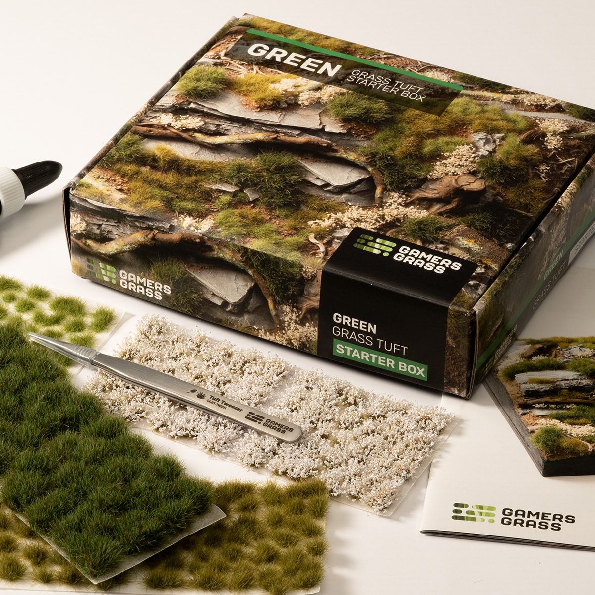 GamersGrass - Green Grass Tuft Starter Box