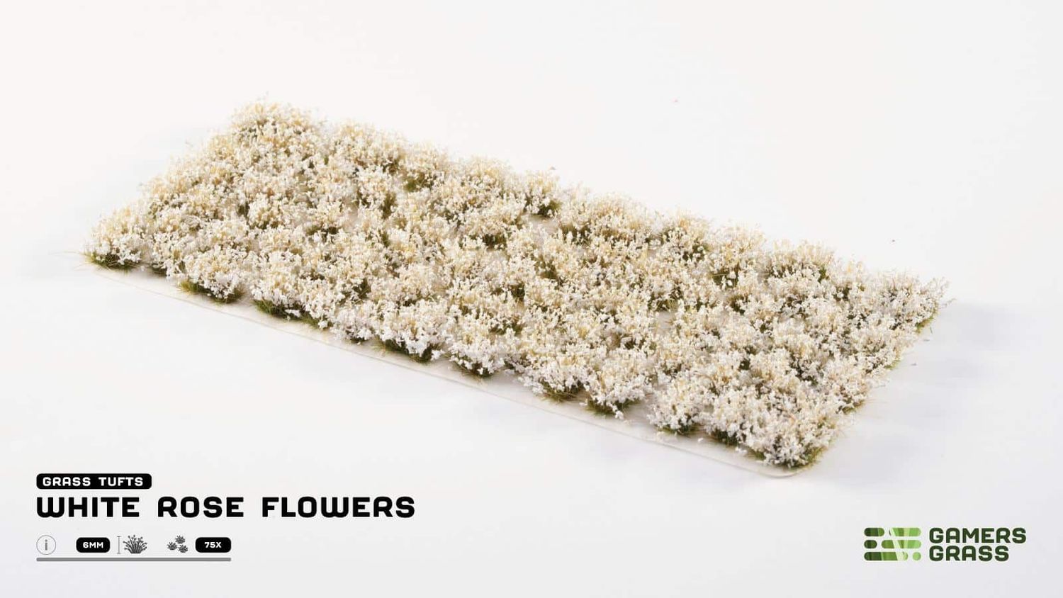 GamersGrass - White Rose Flowers