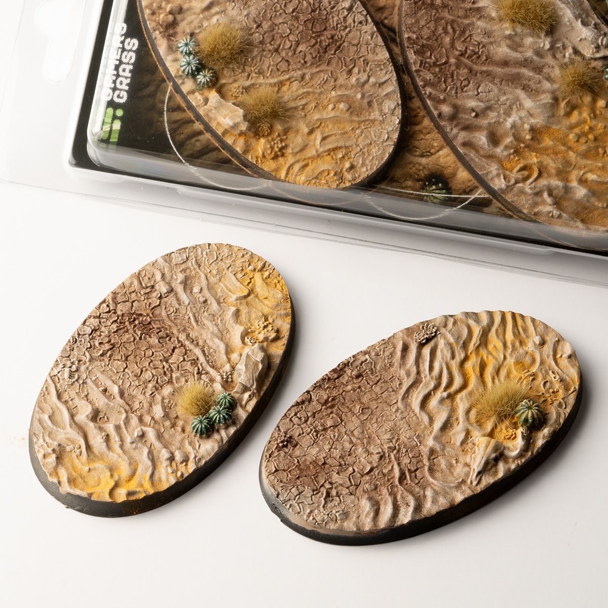 GamersGrass - Deserts of Maahl Bases, Oval 90mm (x2)