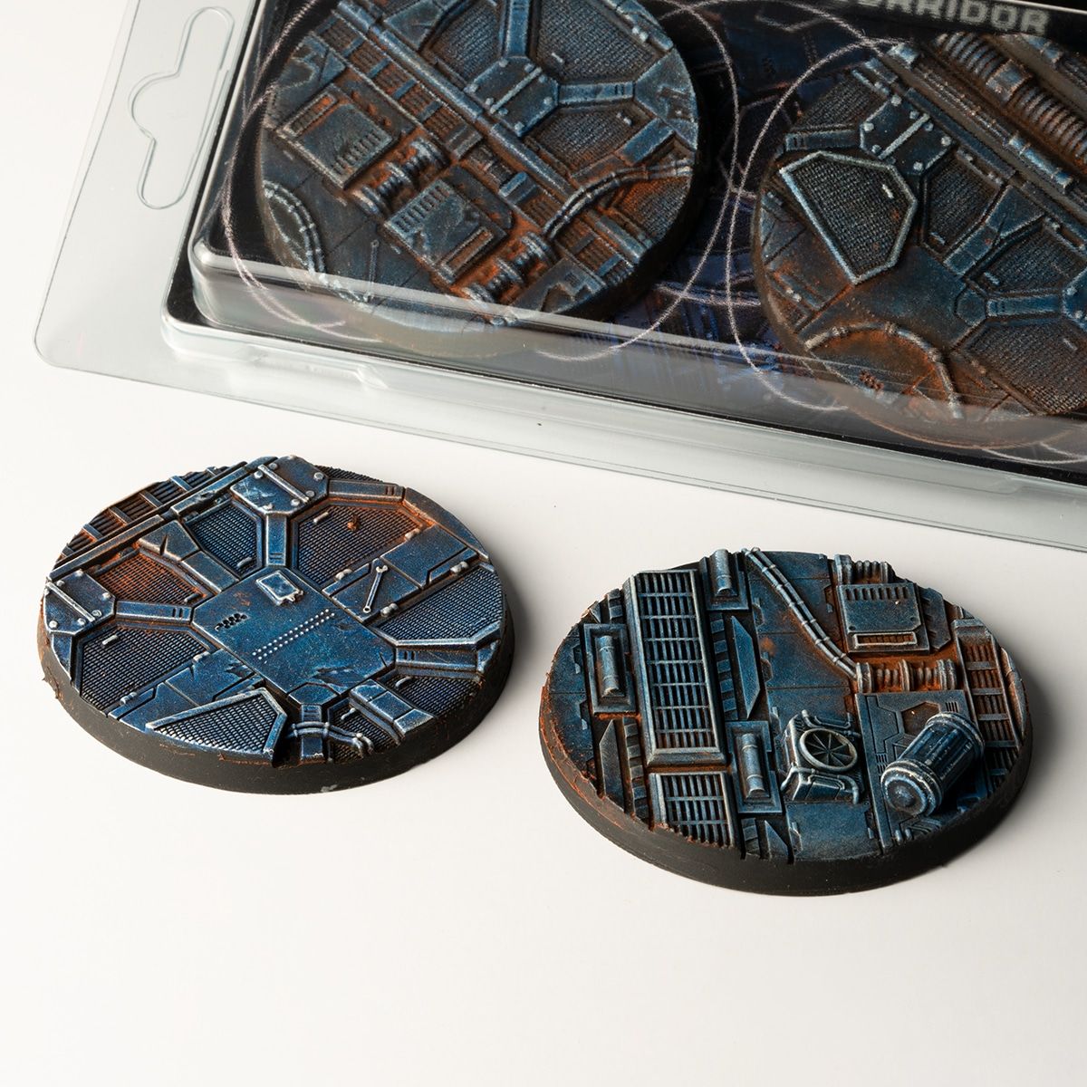 GamersGrass - Spaceship Corridor Bases, Round 60mm (x2)