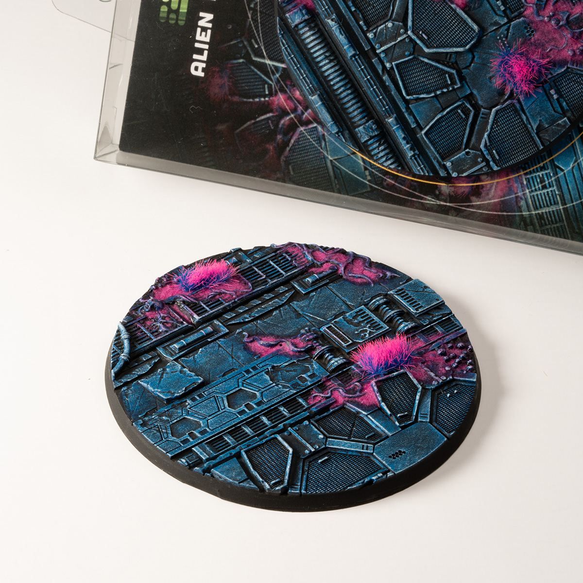 GamersGrass - Alien Infestation Bases, Round 90mm (x1)