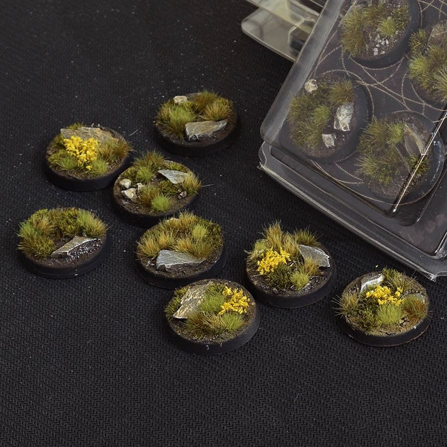 GamersGrass - Highland Bases, Round 32mm (x8)