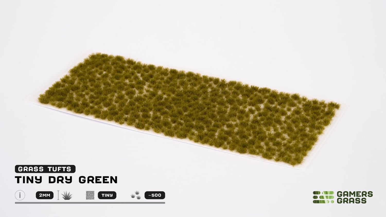 GamersGrass - Tiny Dry Green (2mm) - Tiny