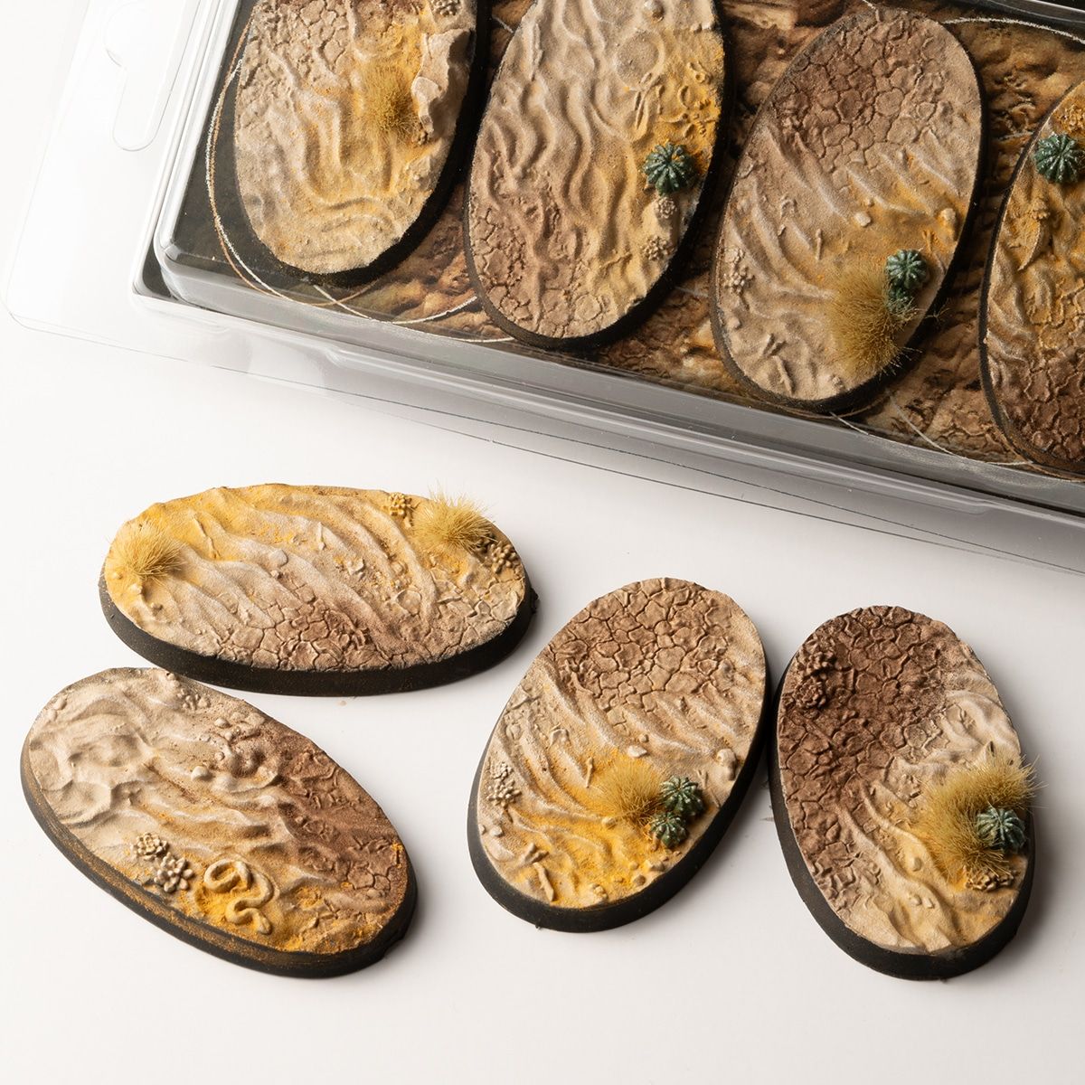 GamersGrass - Deserts of Maahl Bases, Oval 60mm (x4)