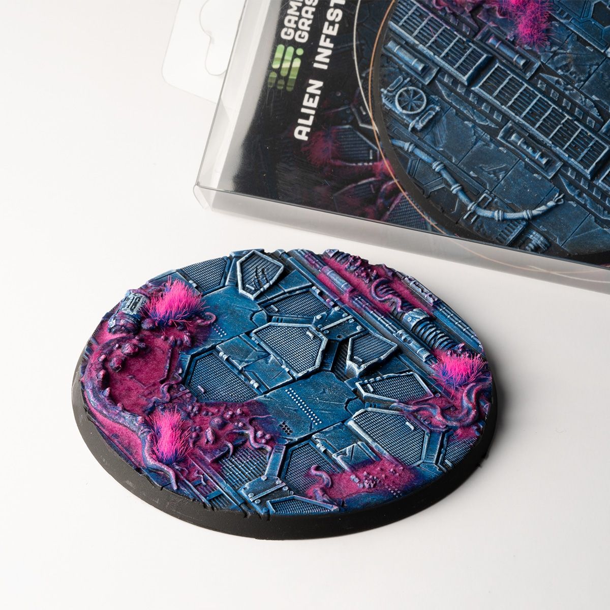 GamersGrass - Alien Infestation Bases, Round 100mm (x1)