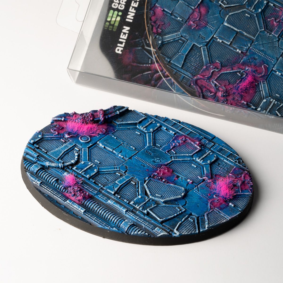 GamersGrass - Alien Infestation Bases, Oval 120mm (x1)