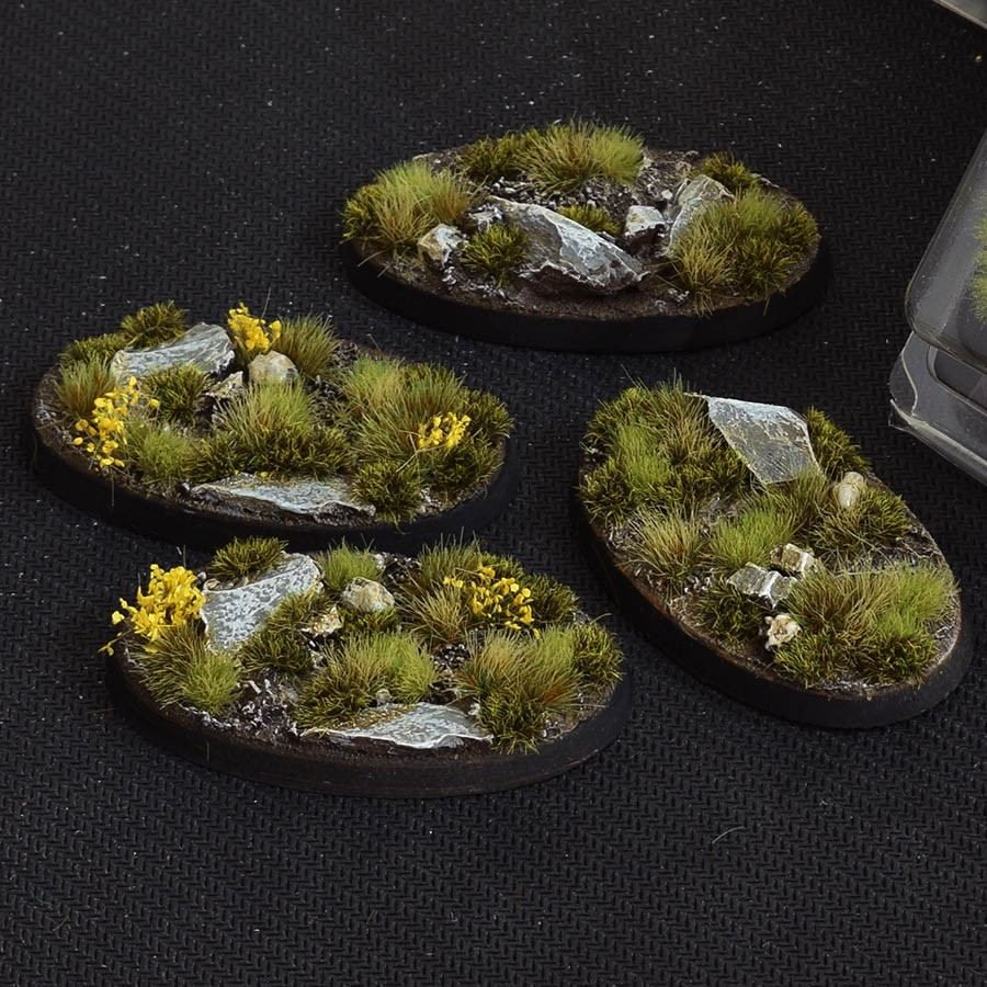 GamersGrass - Highland Bases, Oval 60mm (x4)