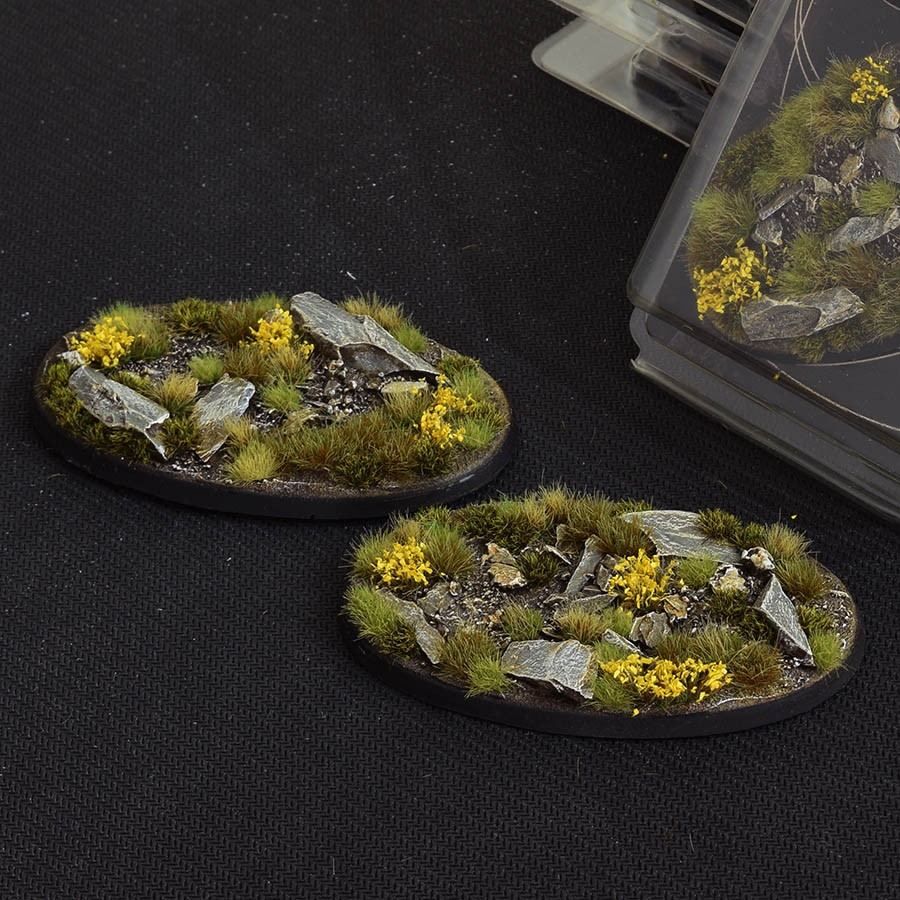 GamersGrass - Highland Bases, Oval 90mm (x2)