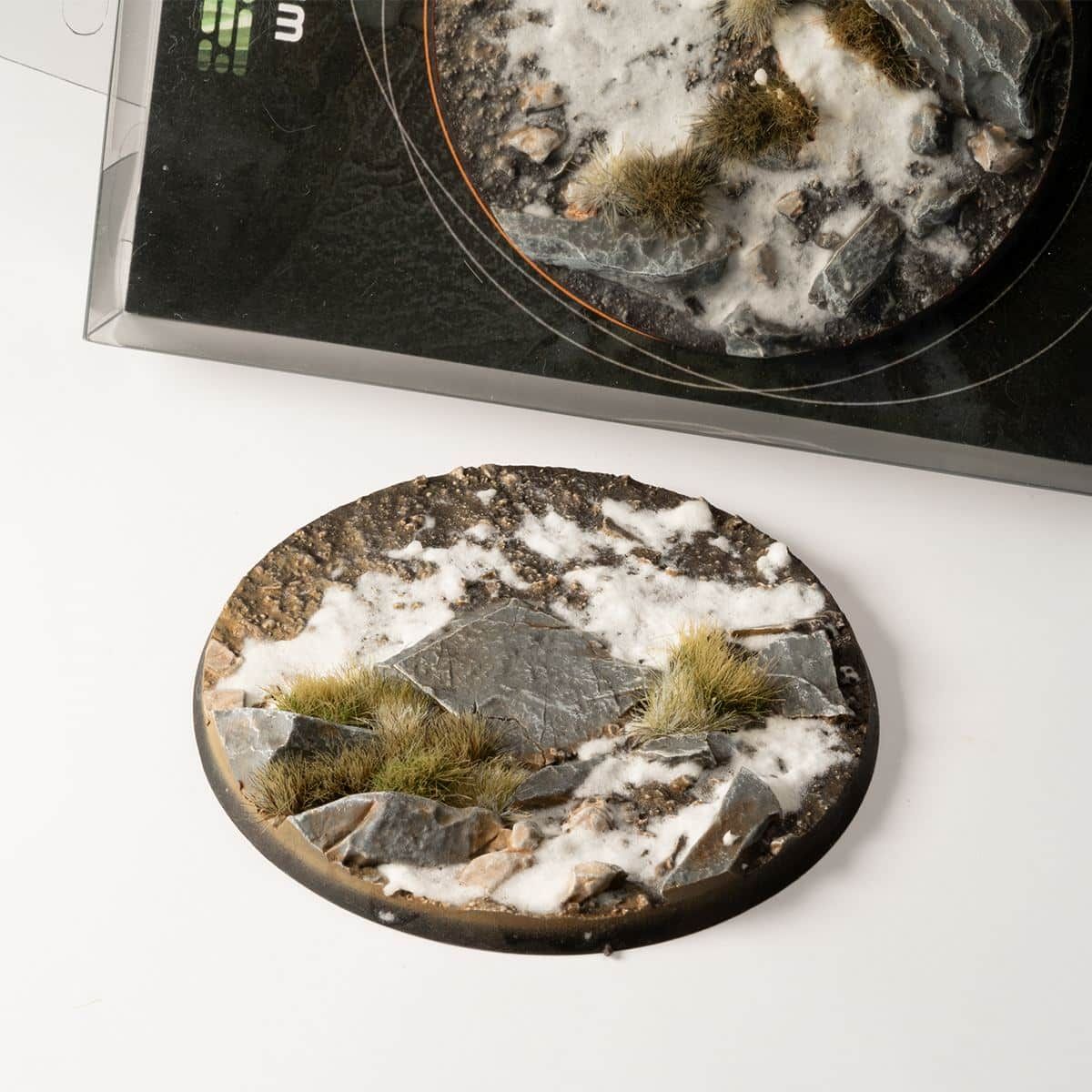 GamersGrass - Winter Bases, Round 90mm (x1)