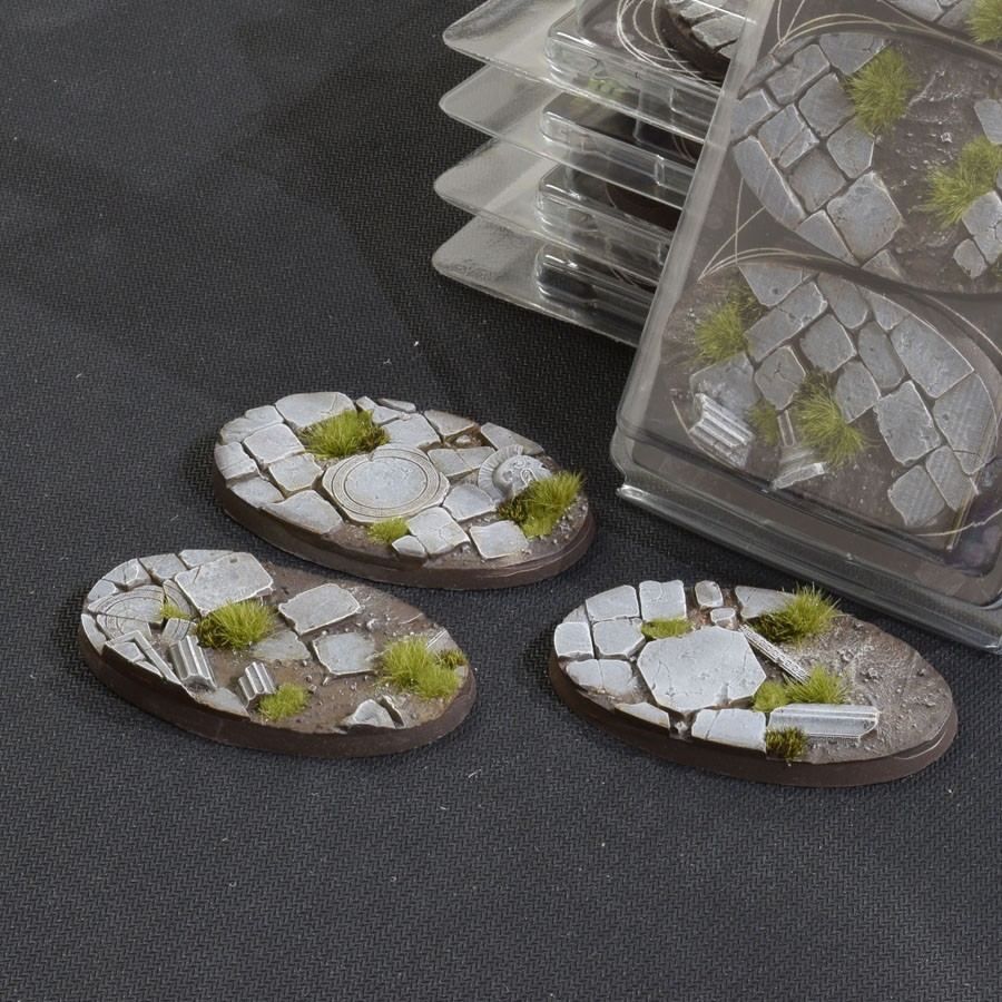 GamersGrass - Temple Bases, Oval 75mm (x3)