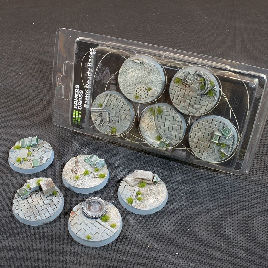 GamersGrass - Urban Warfare Bases, Round 40mm (x5)