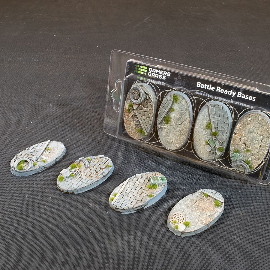 GamersGrass - Urban Warfare Bases, Oval 60mm (x4)