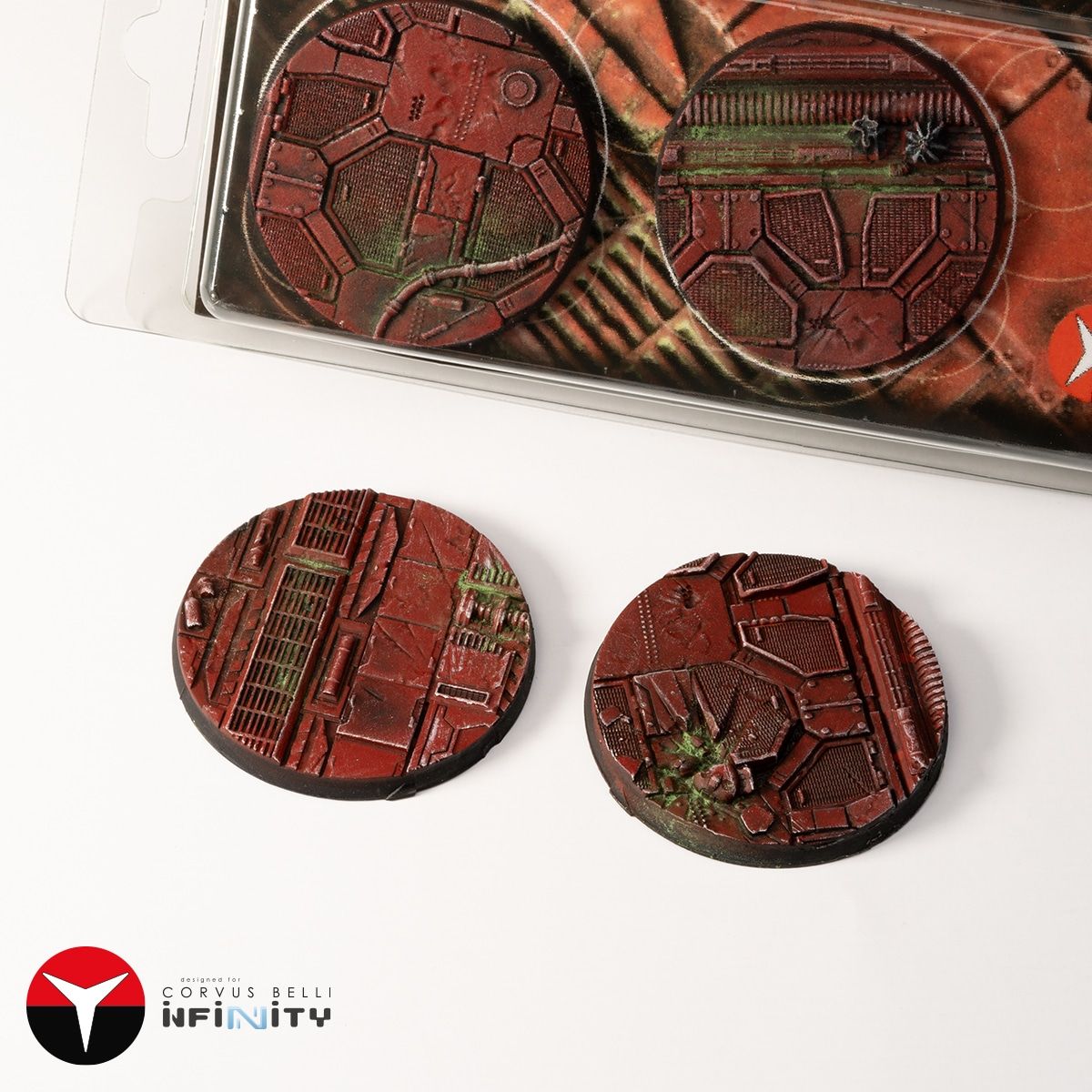 GamersGrass - Nomad Crew Deck Bases, Round 55mm (x2)