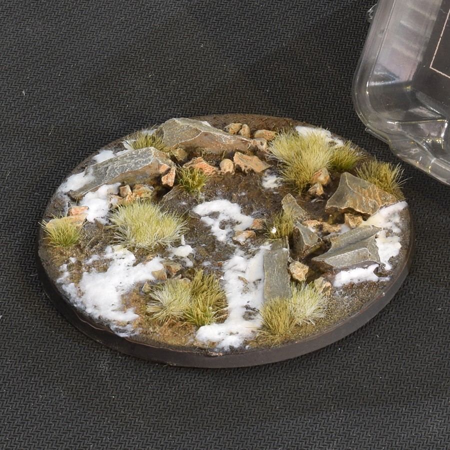 GamersGrass - Winter Bases, Round 100mm (x1)
