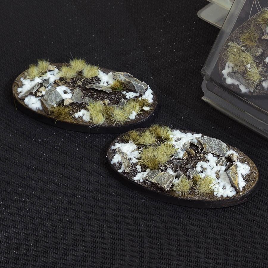 GamersGrass - Winter Bases, Oval 90mm (x2)