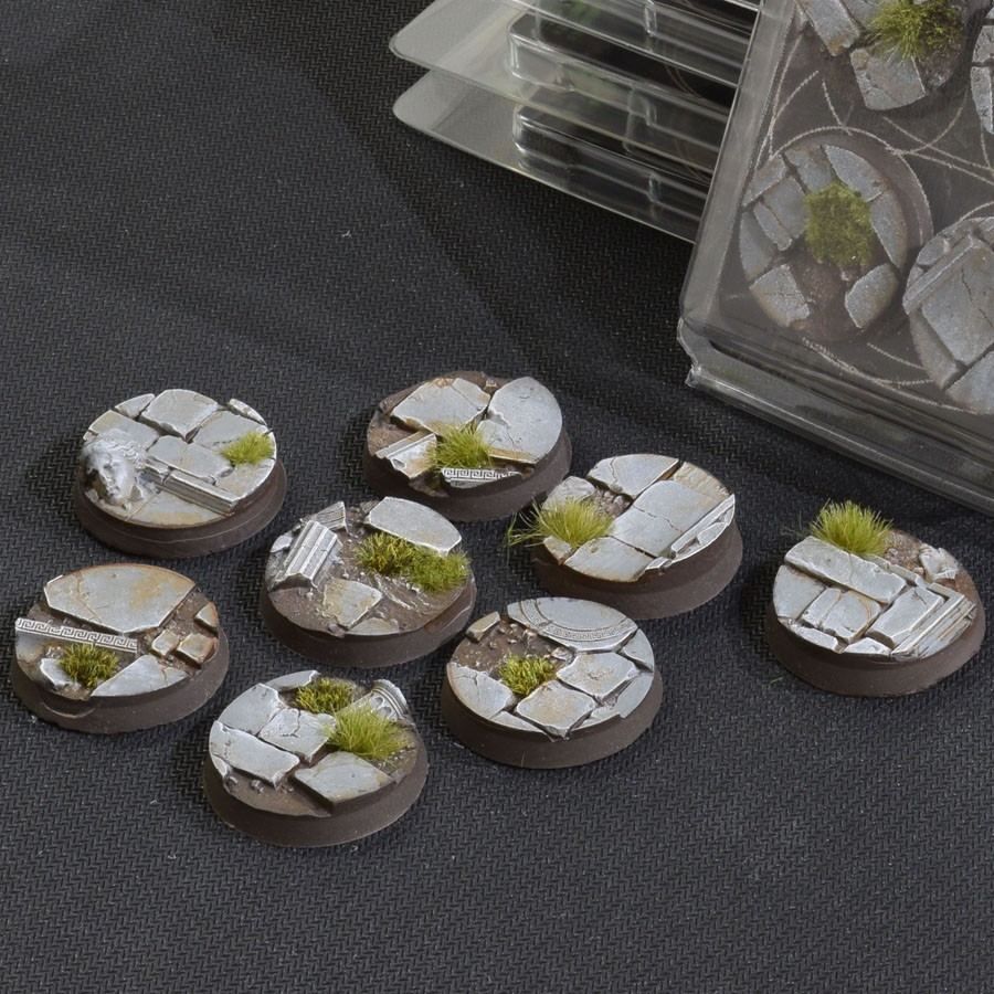 GamersGrass - Temple Bases, Round 32mm (x8)