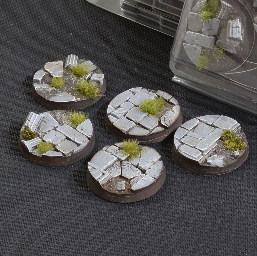 GamersGrass - Temple Bases, Round 40mm (x5)