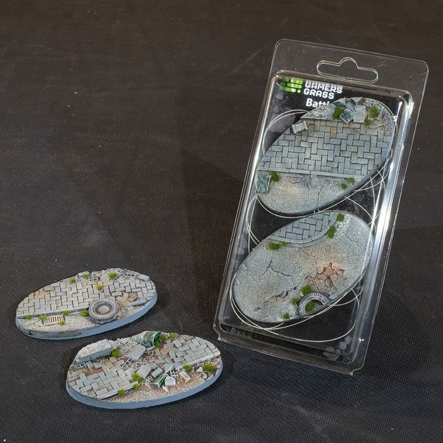 GamersGrass - Urban Warfare Bases, Oval 90mm (x2)