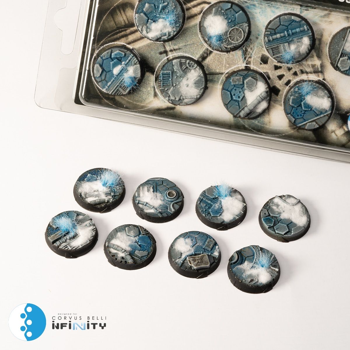 GamersGrass - Svalarheima’s Outpost Bases, Round 25mm (x8)