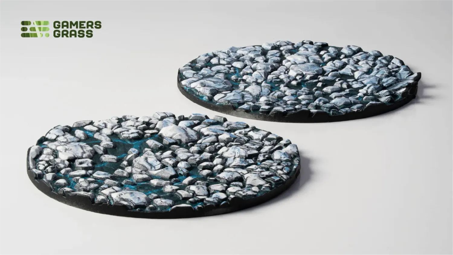GamersGrass - Frost Lake – Round 60mm (x2)
