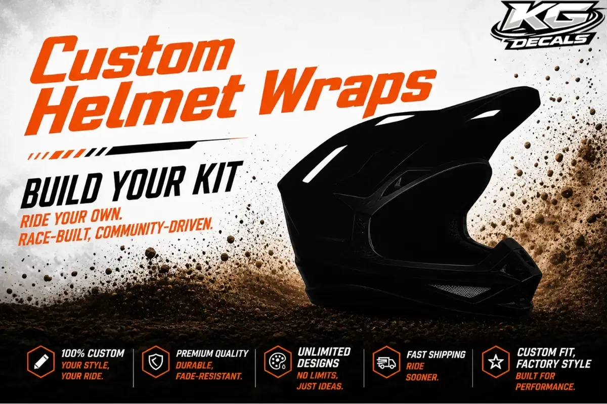CUSTOMISE YOUR MOTOCROSS HELMET — FLY RACING
