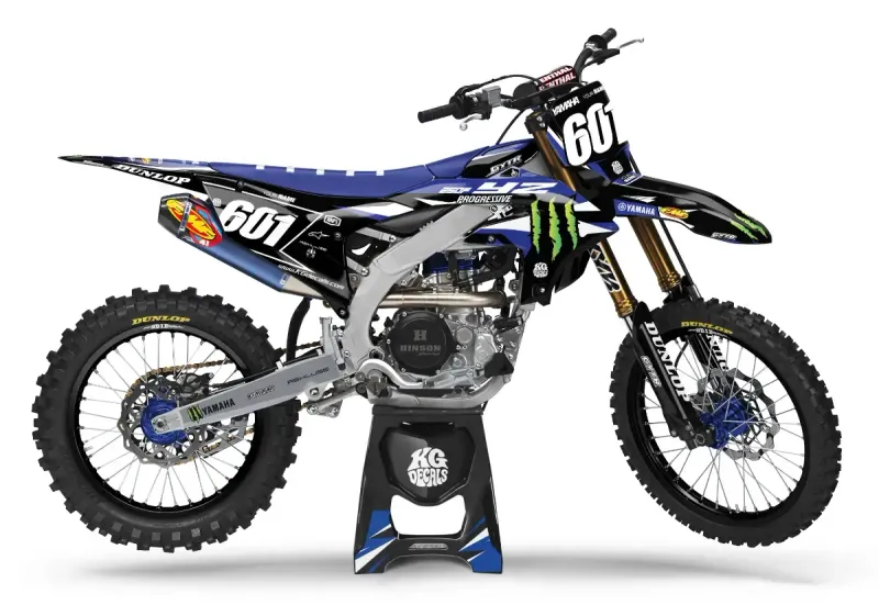YAMAHA SEMI CUSTOM BIKE DECALS — FACTORY STAR