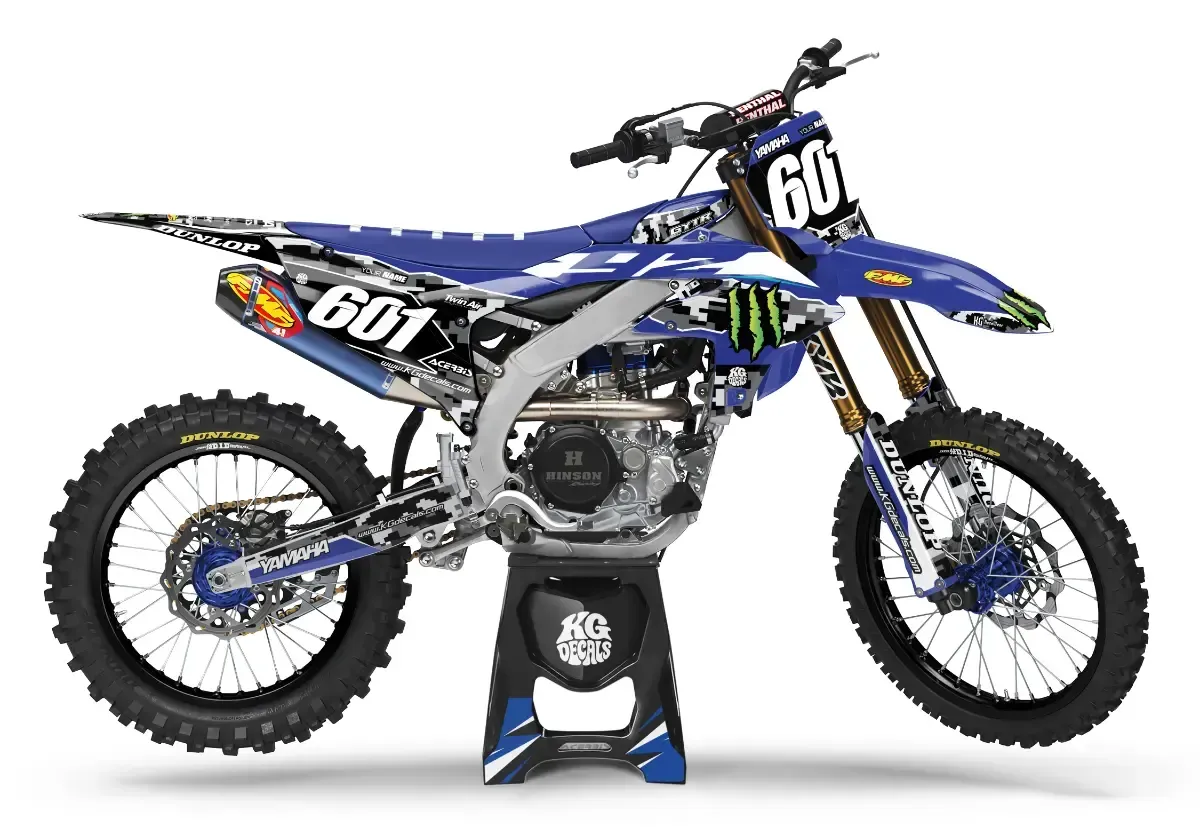 YAMAHA SEMI CUSTOM BIKE DECALS — FACTORY MILITARY APPRECIATION