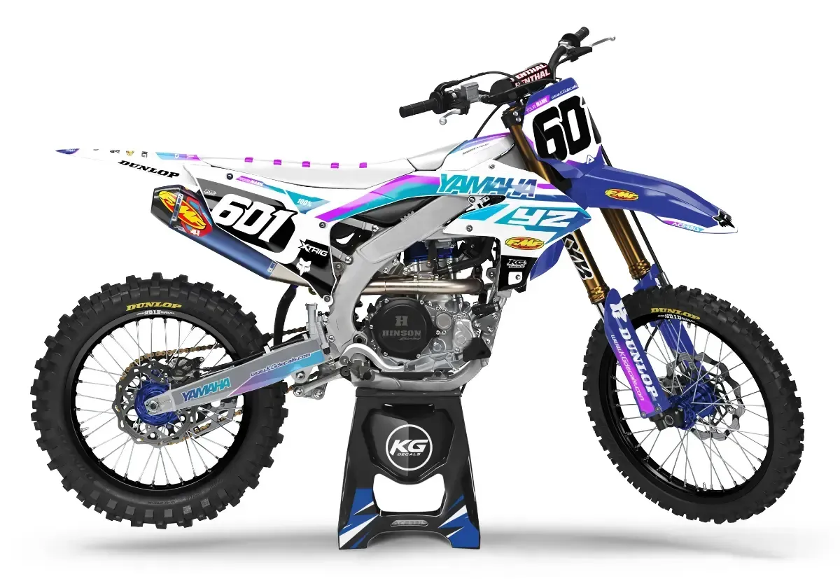 YAMAHA SEMI CUSTOM BIKE DECALS — SHEBET