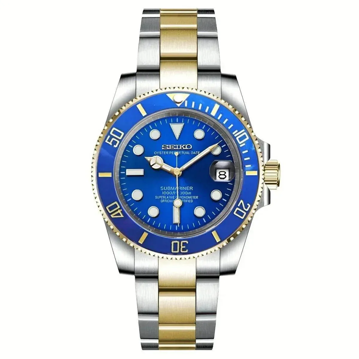 Seiko Mod "Bluesy" Inspired