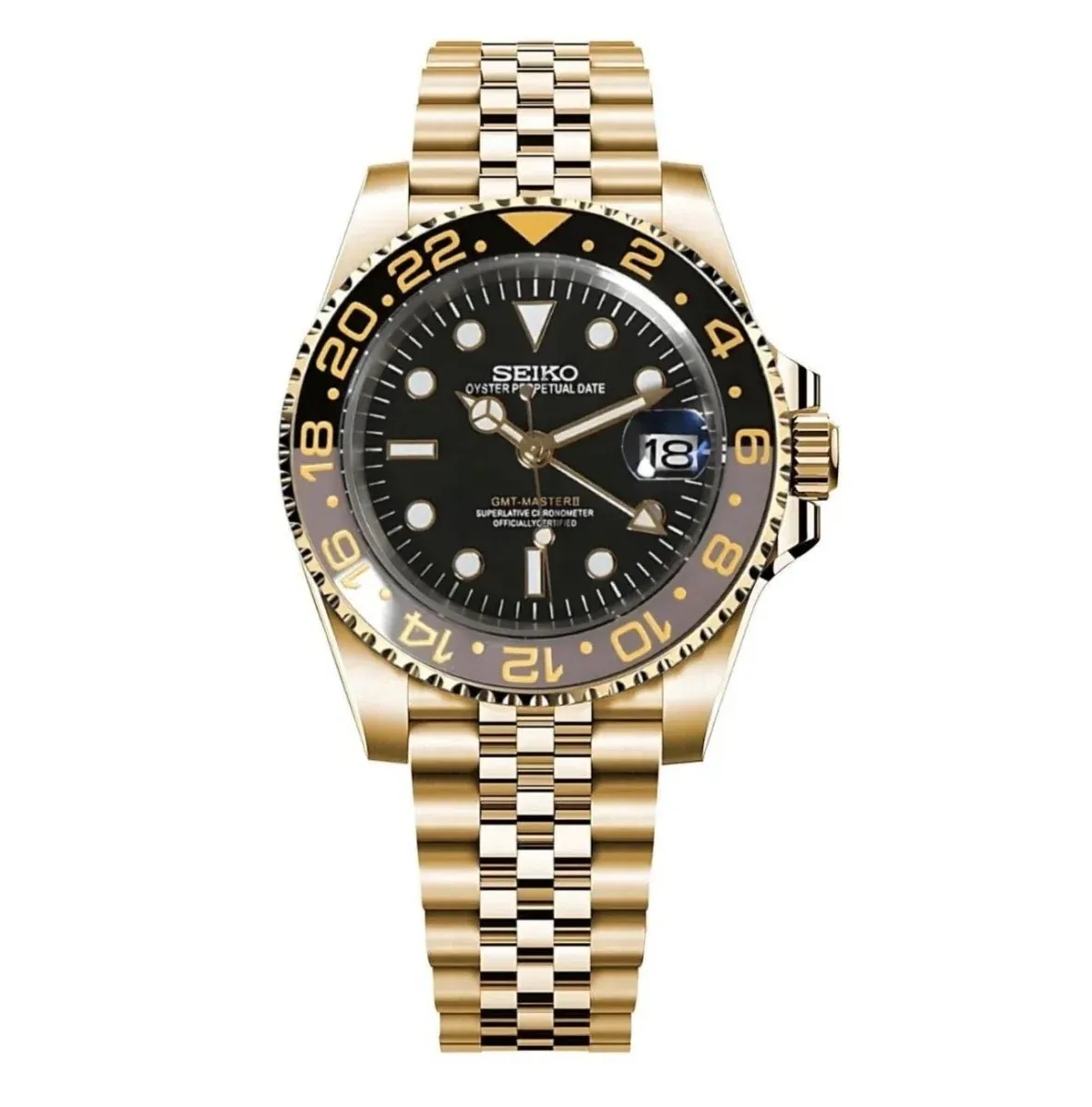 Seiko Mod "Gold Zombie" Inspired