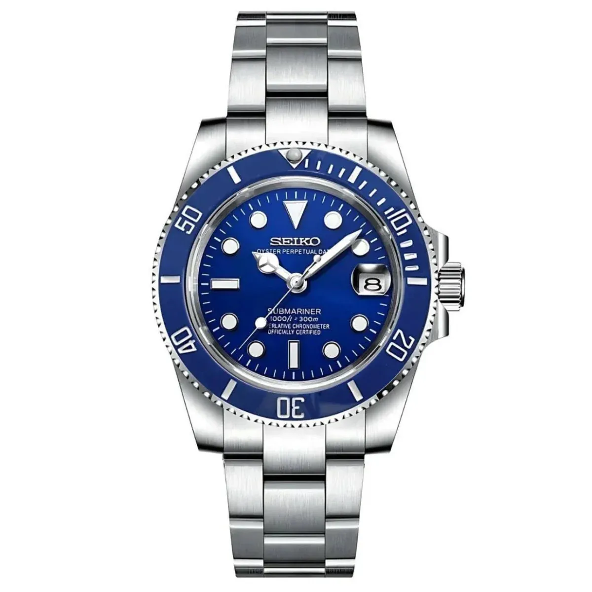 Seiko Mod "Smurf" Inspired