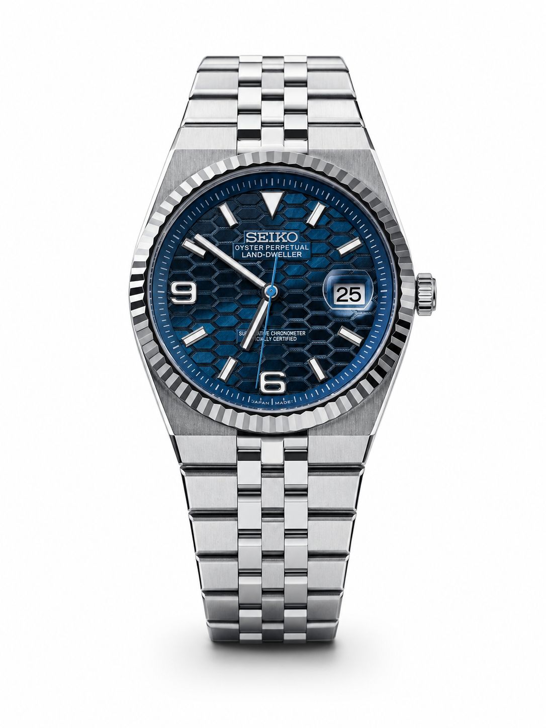 Seiko Mod "Land-Dweller" Inspired - Navy Blue