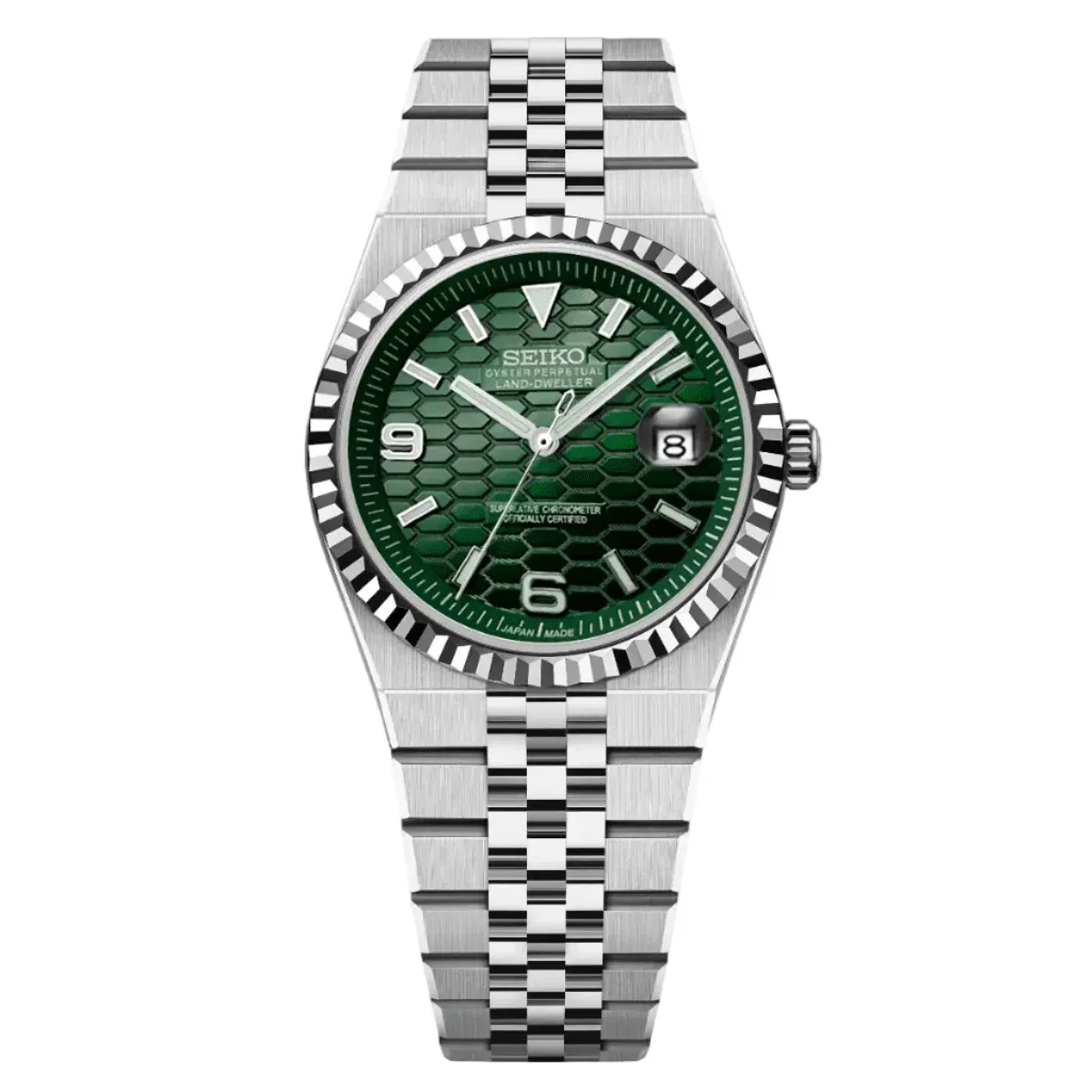 Seiko Mod "Land-Dweller" Inspired - Green