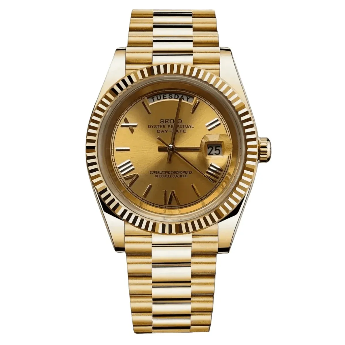 Seiko Mod "President" Inspired
