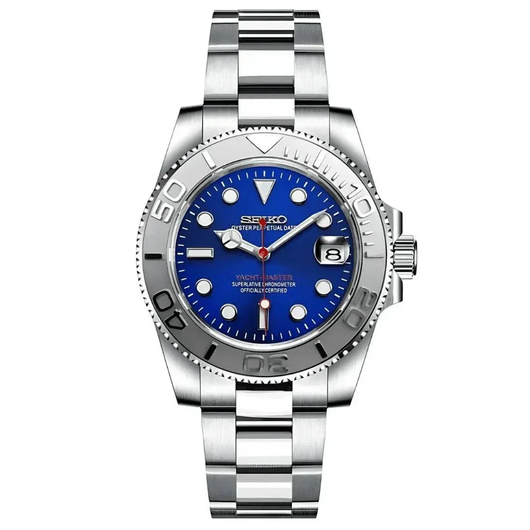 Seiko Mod "Yacht-Master" Inspired - Captain America