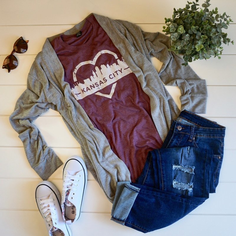 Kansas City Heart Tee