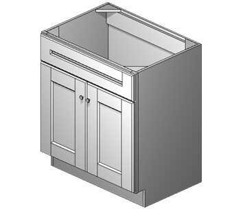 30 Inch Town White Shaker Vanity 30 Inch Town White Shaker Vanity