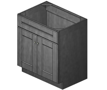 30 Inch Taylor Grey Shaker Vanity