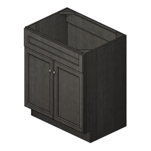 30 Inch Ashton Grey Shaker 30 Inch Ashton Grey Shaker