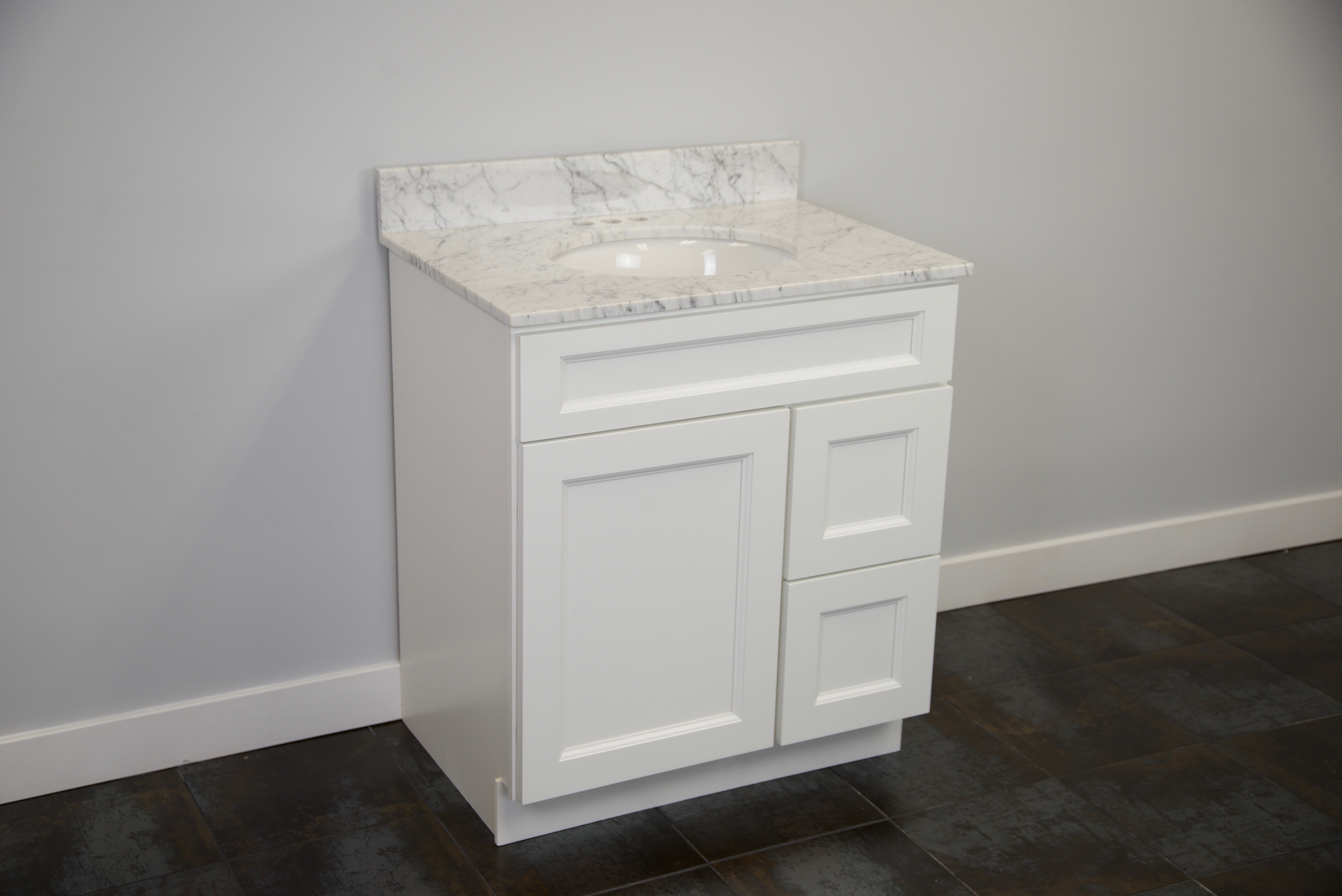 30'' Town White Vanity with top Combo TW-GT-30-34.5