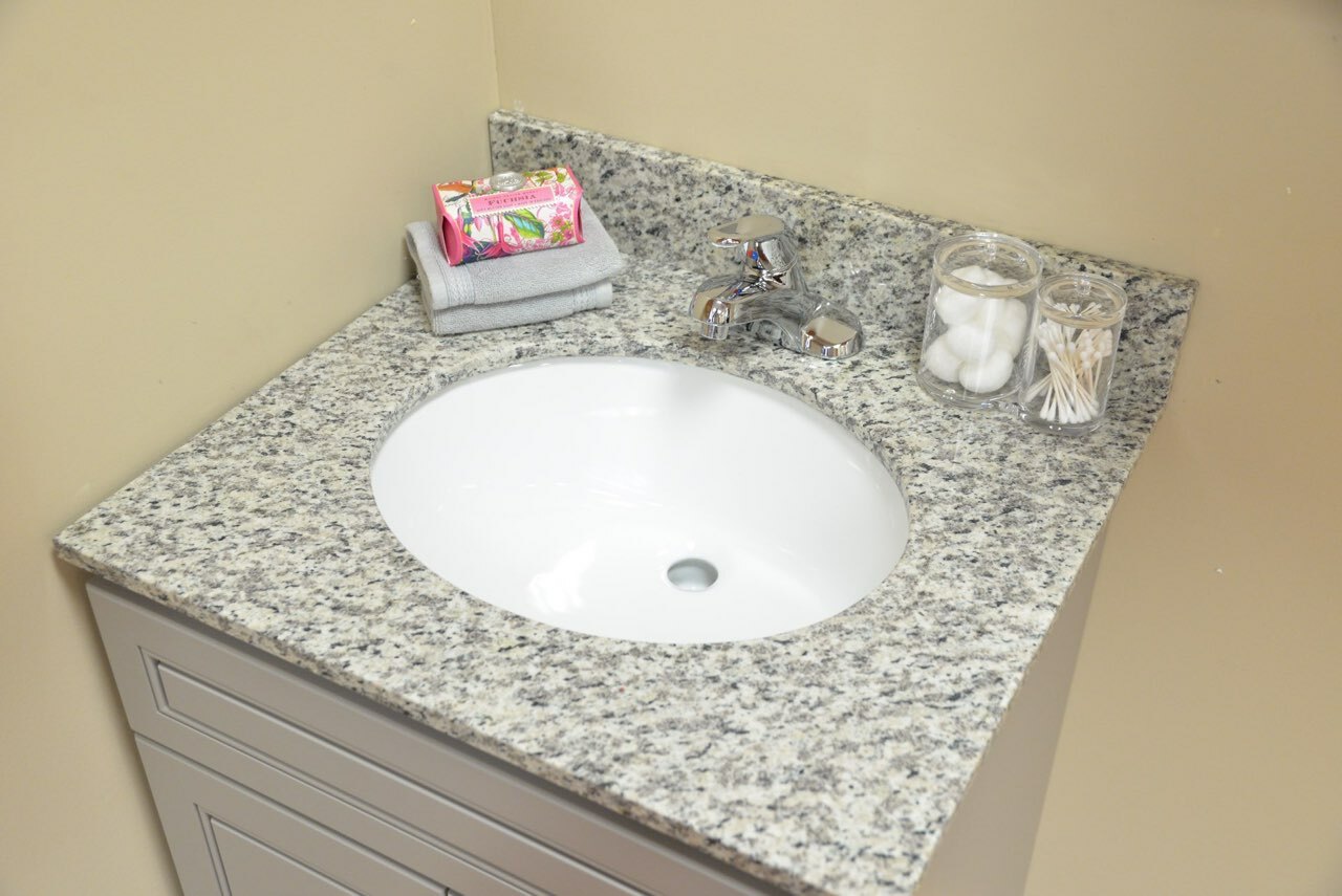 49 Inch Burlywood Granite Vanity Top